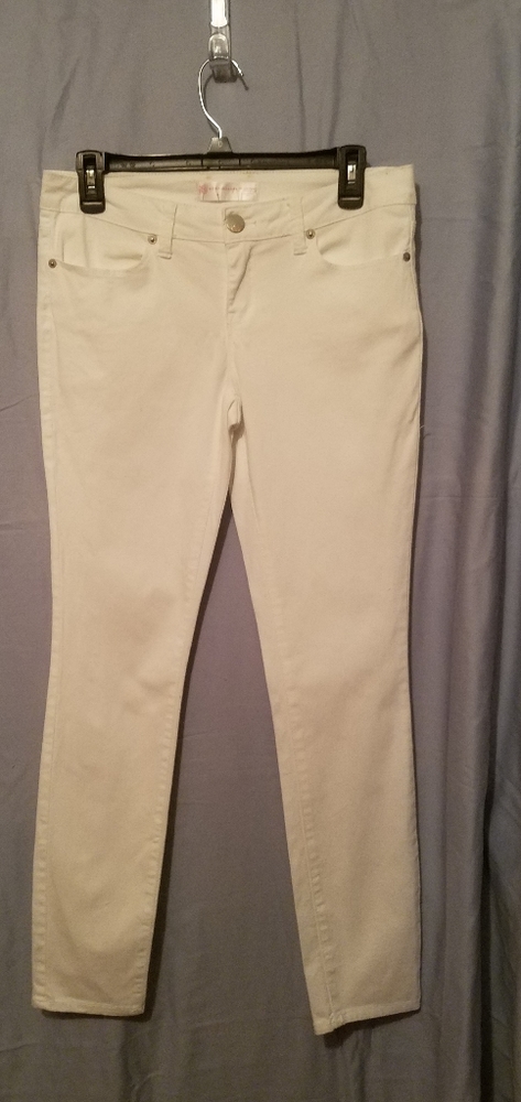 Juniors NoBo White Cotton Skinny Jeans